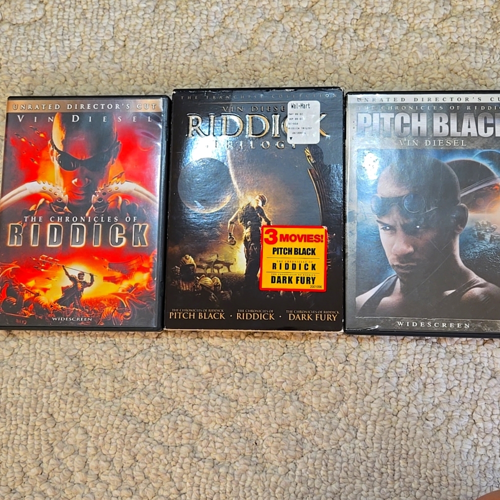 Chronicles Of Riddick Dvds